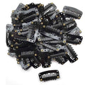 Wig / Extension Clips – Black (Pack of 48)